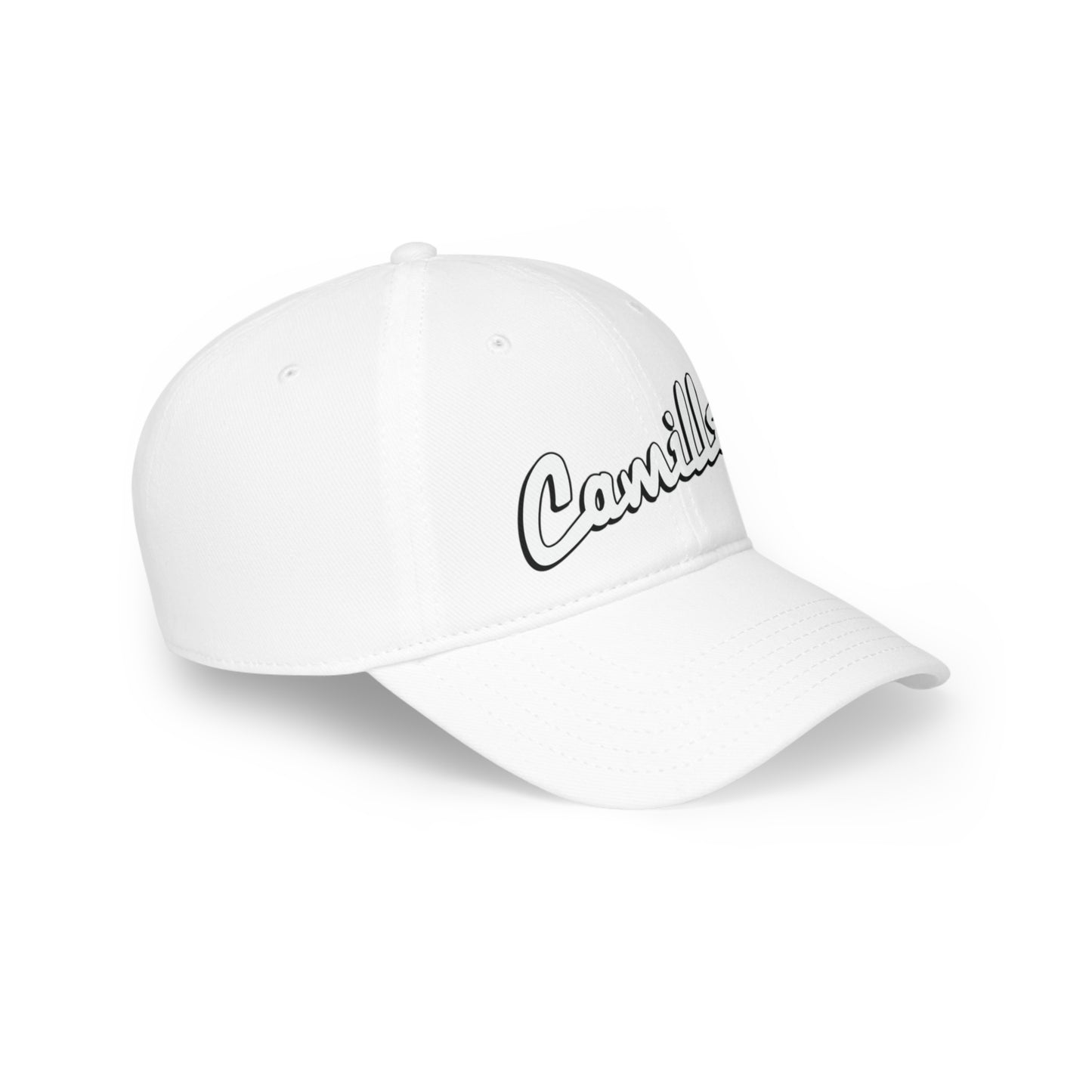 Camille K Script Logo Unisex low-profile Baseball Cap